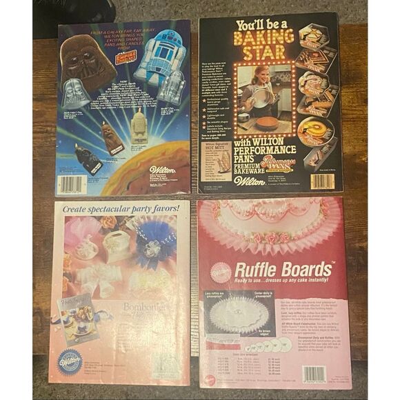 Vintage Wilton Cake Decorating Yearbook Lot – 1981, 1982, 1992, 1993 (set of 4) - Picture 3 of 3